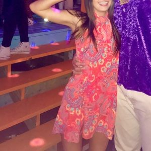 Paisley Mini Dress